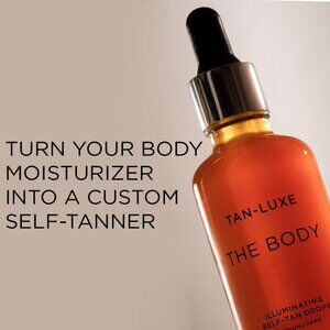 TAN-LUXE THE BODY Self Tan Drops Medium/Dark: Olive/darker tones that tan easily